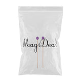 Max Maxb 1 Pair Soft Wool Head Maple Handle Drumsticks Drum Sticks Mallet
