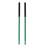 Max Maxb 1 Pair 5A Metal Drum Stick for Jazz Drum and Dumb Drum Pad Practicing Green