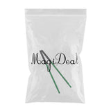 Max Maxb 1 Pair 5A Metal Drum Stick for Jazz Drum and Dumb Drum Pad Practicing Green