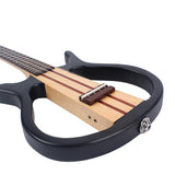Max Maxb 26" Ukulele 4 Strings Acoustic Electric Ukulele Mini Guitar for Performance