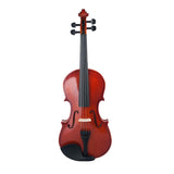 Max Acoustic Violin 1/4 Size Violin Fiddle with Bow Case Brown