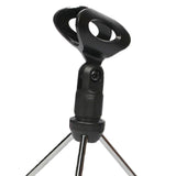 Maxbell Adjustable Microphone Tripod Stand Holder with Clip for 28-30mm Microphone