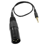 Maxbell 3.5mm Male to XLR Female Stereo Mic Cable Mixer Speaker 35mm