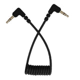 Maxbell 3.5mm Microphone Audio Male to Male Stereo Jack Cable Cord 45cm