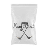 Maxbell 3.5mm Microphone Audio Male to Male Stereo Jack Cable Cord 45cm