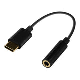 Maxbell Audio Cable 3.5mm Stereo Male Plug Computer Mixer Cable for Type C Headphone