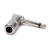 Maxbell 6.35mm Stereo Jack Plug Stereo Audio Headphone Mic Jack Plug Connector