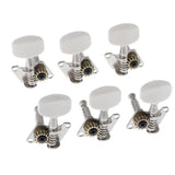 Max Maxb Tuning Pegs Tuners Plastic Machine Heads for Acoustic Folk Guitar 6Pcs