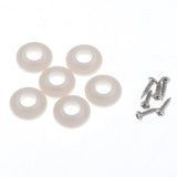 Max Maxb Tuning Pegs Tuners Plastic Machine Heads for Acoustic Folk Guitar 6Pcs