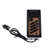 Max Acoustic Guitar EQ-7545R 4 Band Preamp Amplifier Pickup with Battery Box
