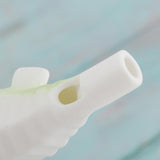 Max Cartoon Whistle Kids Toy Present Ceramic Necklace Pendant Green Sea horse