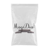 Max Adjustable Thumb Wheels Jazz Guitar Ebony Bridge