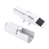 Max Professional Soprano Saxophone Sax Mouthpiece Silver