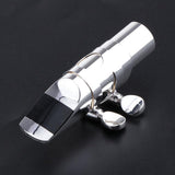 Max Professional Soprano Saxophone Sax Mouthpiece Silver