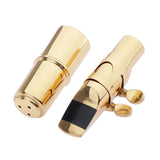 Max Professional Tenor Alto Saxophone Sax Mouth Brass Mouthpiece Golden