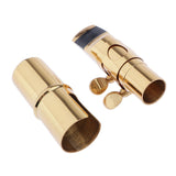 Max Professional Tenor Alto Saxophone Sax Mouth Brass Mouthpiece Golden