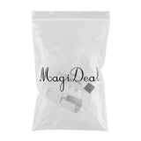 Max Professional Tenor Alto Saxophone Sax Mouth Brass Mouthpiece Silver