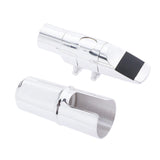 Max Professional Tenor Alto Saxophone Sax Mouth Brass Mouthpiece Silver