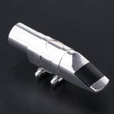 Max Professional Tenor Alto Saxophone Sax Mouth Brass Mouthpiece Silver