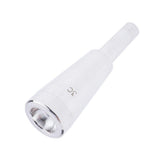 Max Heavy 3C Rich Tone Bullet Shape Trumpet Mouthpiece Accs Copper Alloy Silver