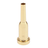 Max 5C Mouthpiece for Bb Trumpet Brass Gold Plated Multi-Purpose Nozzle