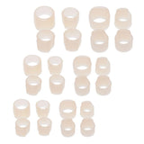 Max 4 Pieces Guzheng Fingertip Finger Protectors for Both Adult Kids Left L