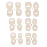 Max 4 Pieces Guzheng Fingertip Finger Protectors for Both Adult Kids Left L