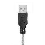Maxbell Guitar to USB Interface Link Cable Audio Adapter for PC/MAC Recording Black