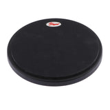 Max Silicon Rubber Drum Practice Pad 10 inch Size for Beginners Black