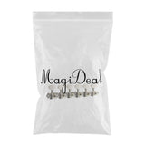 Max Maxb 12 String Folk Guitar Tuning Pegs Machine Heads Parts with Screws Accessory