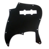 Max Maxb 3Ply Jazz Bass Pick Guard Scratch Plate 10 Hole Replacements Parts Black