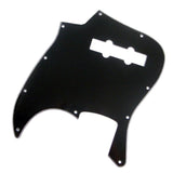 Max Maxb 3Ply Jazz Bass Pick Guard Scratch Plate 10 Hole Replacements Parts Black