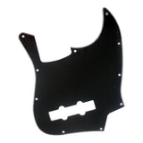 Max Maxb 3Ply Jazz Bass Pick Guard Scratch Plate 10 Hole Replacements Parts Black