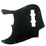 Max Maxb 3Ply Jazz Bass Pick Guard Scratch Plate 10 Hole Replacements Parts Black