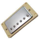 Max Maxb Electric Guitar Neck Bridge Pickups Humbucker Double Coil Silver with Frame