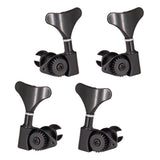Max 2L2R Electric Bass Tuning Pegs Tuners Machine Heads Black