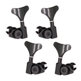 Max 2L2R Electric Bass Tuning Pegs Tuners Machine Heads Black
