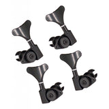Max 2L2R Electric Bass Tuning Pegs Tuners Machine Heads Black