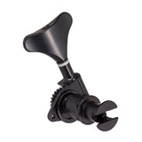Max 2L2R Electric Bass Tuning Pegs Tuners Machine Heads Black