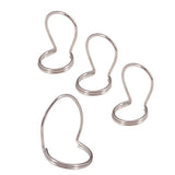 Max 4x Metal Finger Picks Plectrum Thumb Pick fo Ukulele Bass Guitar Silver
