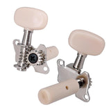 Max 3L 3R Folk Guitar Tuning Pegs Machine Heads Parts Accessory Silver