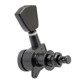 Max 6R Electric Folk Guitar Tuning Pegs Machine Heads Parts Accessory Black