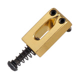 Max Zinc Alloy Electric Guitar Tremolo Fixed Bridge String Saddle DIY Parts Gold