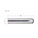 Max Stainless Steel Tone Bar Electric Guitar Solid Slide 84mm Length Silver