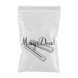 Max Stainless Steel Tone Bar Electric Guitar Solid Slide 84mm Length Silver