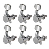 Max 6R Electric Guitar Sealed Closed Tuning Pegs Machine Heads Knobs Accessory