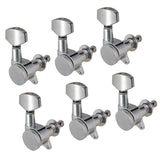 Max 6R Electric Guitar Sealed Closed Tuning Pegs Machine Heads Knobs Accessory