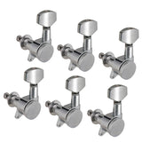 Max 6L Electric Guitar Sealed Closed Tuning Pegs Machine Heads Knobs Accessory