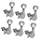 Max 6L Electric Guitar Oval Concave Button Tuning Pegs Machine Heads Knobs Part