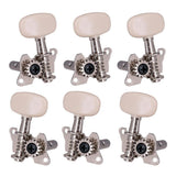 Max 6pc Open Gear Acoustic Classical Guitar Tuning Pegs Tuners Machine Head 3L3R